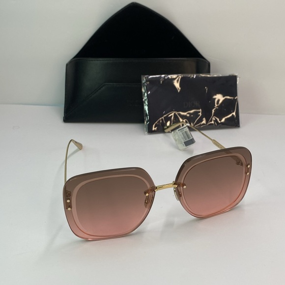 💯- New Authentic DIOR ULTRADIOR SU OVERSIZED SQUARE SUNGLASSES IN PINK - Picture 3 of 16